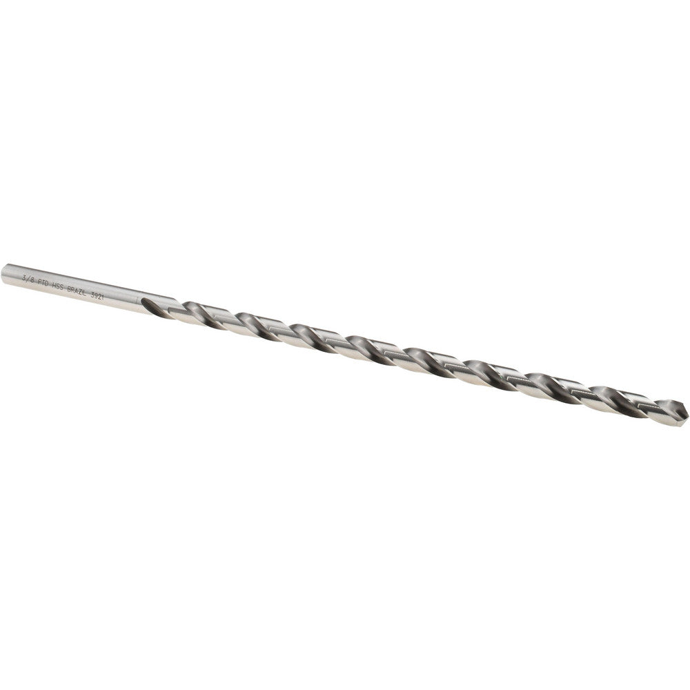 Precision Twist Drill 6000249 Extra Length Drill Bit 3/8" Dia, 118 &deg Point, High Speed Steel