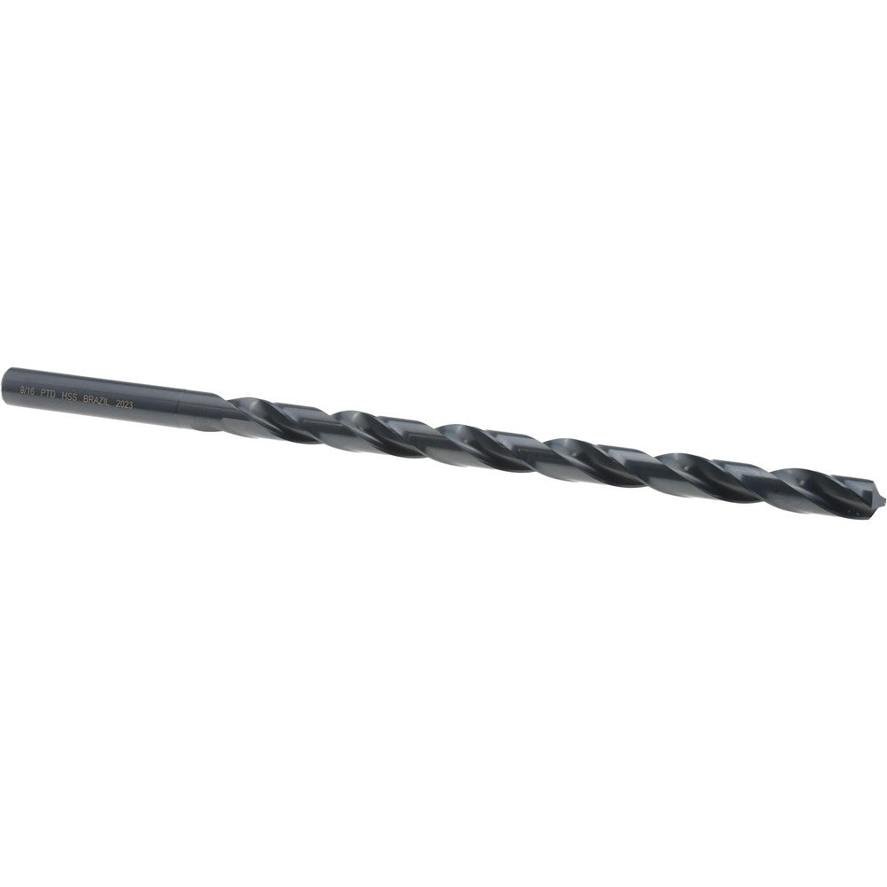 Precision Twist Drill 5999974 Extra Length Drill Bit 9/16" Dia, 118 &deg Point, High Speed Steel
