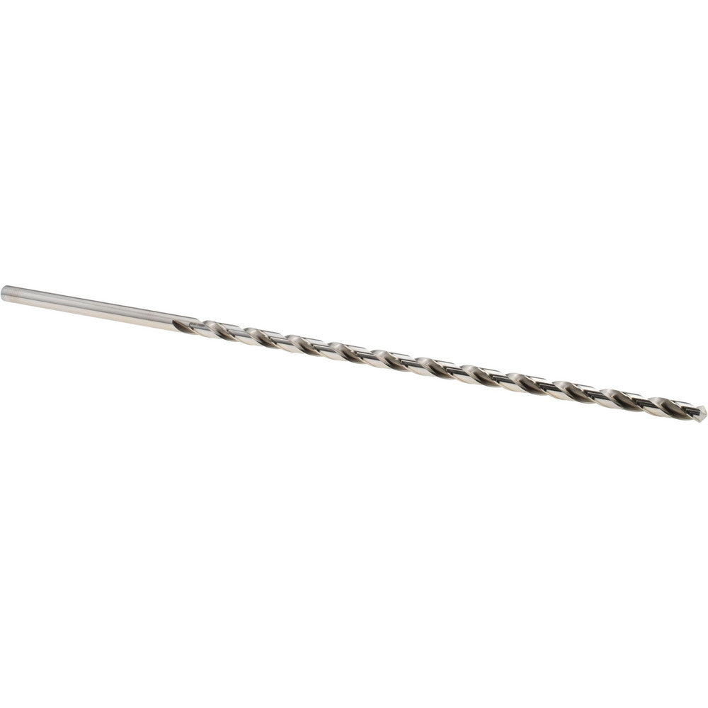 Precision Twist Drill 6000281 Extra Length Drill Bit 7/16" Dia, 118 &deg Point, High Speed Steel