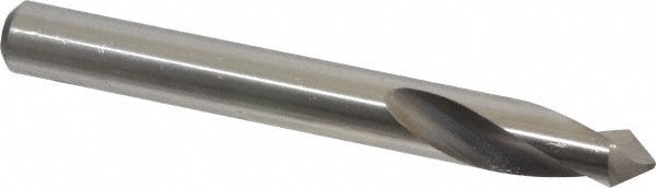Precision Twist Drill 6000100 90&deg 3-1/8" OAL High Speed Steel Spotting Drill