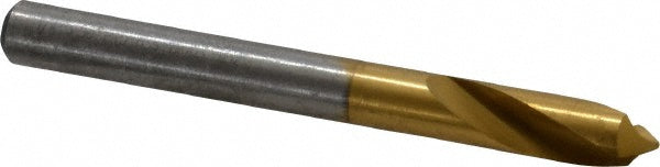 Precision Twist Drill 6000142 90&deg 2-1/2" OAL High Speed Steel Spotting Drill