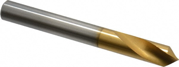 Precision Twist Drill 6000150 90&deg 3-1/8" OAL High Speed Steel Spotting Drill