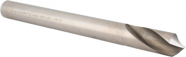 Precision Twist Drill 6000105 90&deg 8" OAL High Speed Steel Spotting Drill