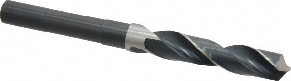 Precision Twist Drill 5999956 Reduced Shank Drill Bit 19/32'' Dia, 1/2'' Shank Dia, 118 °, High Speed Steel