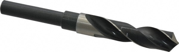 Precision Twist Drill 5999962 Reduced Shank Drill Bit 23/32'' Dia, 1/2'' Shank Dia, 118 °, High Speed Steel