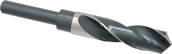 Precision Twist Drill 5999677 Reduced Shank Drill Bit 53/64'' Dia, 1/2'' Shank Dia, 118 °, High Speed Steel