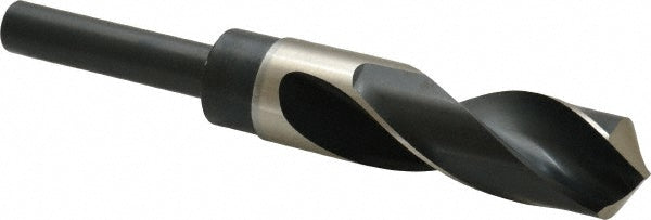 Precision Twist Drill 5999530 Reduced Shank Drill Bit 61/64'' Dia, 1/2'' Shank Dia, 118 °, High Speed Steel