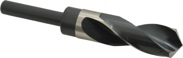 Precision Twist Drill 5999856 Reduced Shank Drill Bit 1-1/64'' Dia, 1/2'' Shank Dia, 118 °, High Speed Steel