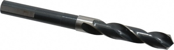 Precision Twist Drill 6000045 Reduced Shank Drill Bit 9/16'' Dia, 1/2'' Shank Dia, 118 °, High Speed Steel