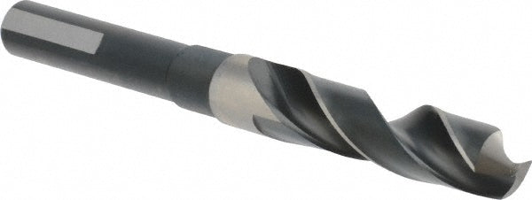 Precision Twist Drill 6000123 Reduced Shank Drill Bit 39/64'' Dia, 1/2'' Shank Dia, 118 °, High Speed Steel