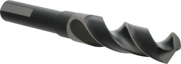 Precision Twist Drill 6000171 Reduced Shank Drill Bit 41/64'' Dia, 1/2'' Shank Dia, 118 °, High Speed Steel