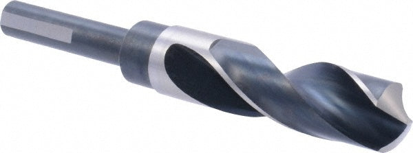 Precision Twist Drill 5999663 Reduced Shank Drill Bit 29/32'' Dia, 1/2'' Shank Dia, 118 °, High Speed Steel