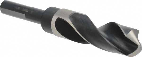 Precision Twist Drill 5999675 Reduced Shank Drill Bit 31/32'' Dia, 1/2'' Shank Dia, 118 °, High Speed Steel
