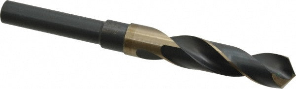 Precision Twist Drill 6000424 Reduced Shank Drill Bit 43/64'' Dia, 1/2'' Shank Dia, 118 °, Cobalt