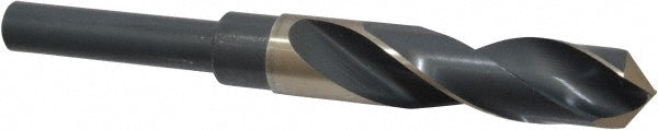 Precision Twist Drill 6000435 Reduced Shank Drill Bit 49/64'' Dia, 1/2'' Shank Dia, 118 °, Cobalt