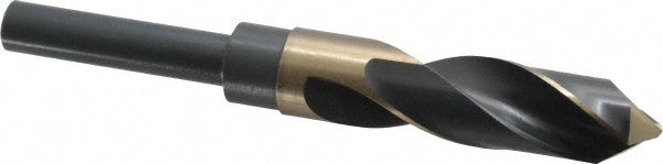 Precision Twist Drill 6000386 Reduced Shank Drill Bit 27/32'' Dia, 1/2'' Shank Dia, 118 °, Cobalt