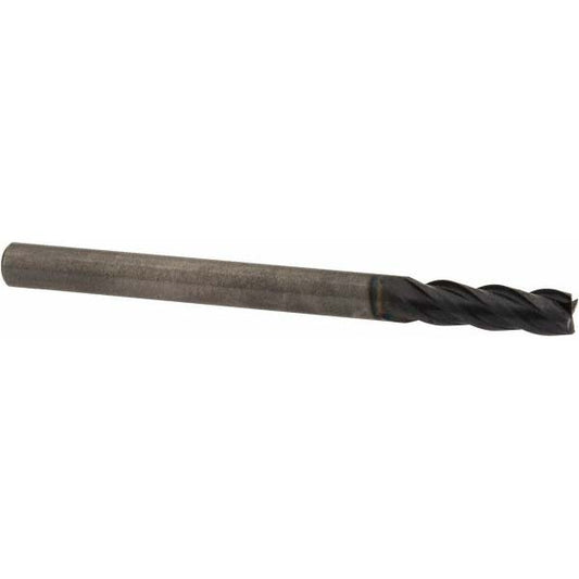 OSG HP441-1181 Square End Mill 0.1181'' Dia, 0.3937'' LOC, 4 Flutes, Solid Carbide