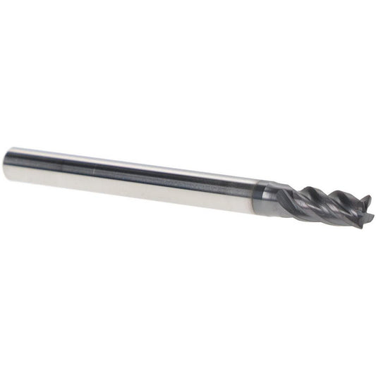 Iscar 5622763 Roughing & Finishing End Mill 1/8" Dia, 4 Flute, Corner Chamfer End, Solid Carbide