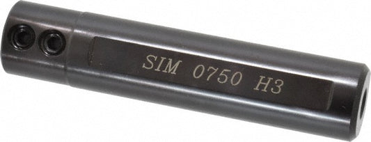 Carmex SIM0750H3 0.1181" ID x 3/4" OD Boring & Grooving Bar Holder