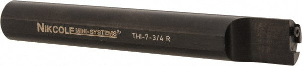 Nikcole Mini-Systems THI-34 RH Indexable Grooving-Cutoff Toolholder THI-3/4 RH, 1" Max Depth of Cut, Right Hand