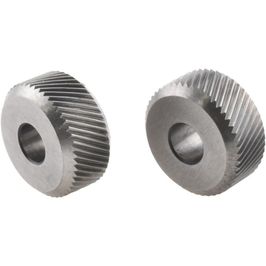 STAFFORD SPECIAL TOOLS KD KPX21 1/4" Face Width, 3/4" Dia, Cobalt Knurl Wheel Set