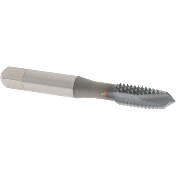 OSG 1231608 Spiral Point Tap 3/8-16 UNC, 3 Flutes, Plug Chamfer, 3B Class of Fit, HSS, TiCN Coated
