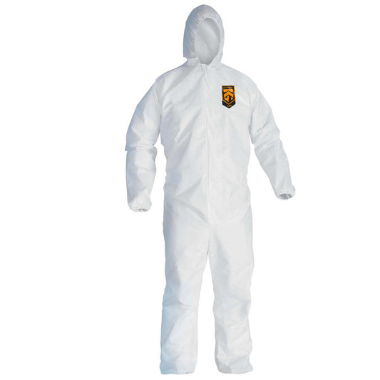 KleenGuard 44325 A40 Liquid & Particle Protection Coveralls (44325), Zipper Front