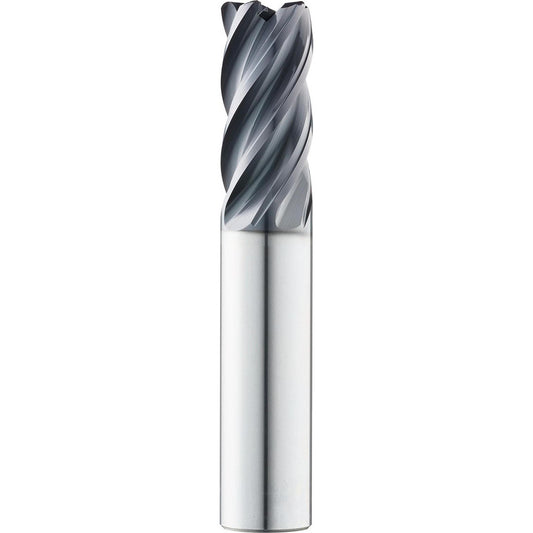 Kyocera SGS Precision Tools 37222 Corner Radius End Mill 3/4" Dia, 1-5/8" LOC, 0.0300" Radius, 5 Flute, Solid Carbide