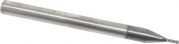 Kyocera SGS Precision Tools 30192 Square End Mill 0.0312" Dia, 0.0781" LOC, 4 Flute, Solid Carbide