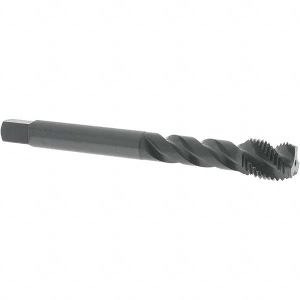 OSG 2292101 Spiral Flute Tap M12x1.25, Metric Fine, 3 Flute, Modified Bottoming Chamfer, 6H Class of Fit, Vanadium High-Speed Steel, Oxide Finish
