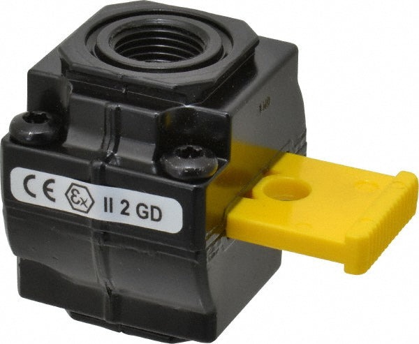 Norgren T72E-3AA-P1N Lock-Out Air Valve Slide Actuator, 2 Position, 3/8" Inlet, NPT Thread
