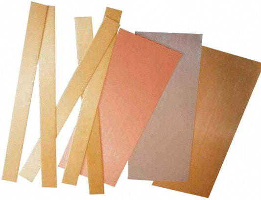 Select 8230 0.016 Inch Thick x 1/4 Inch Wide x 12 Inch Long, Brass Strip