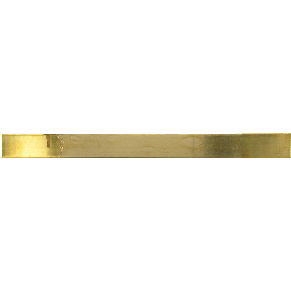 Select 8242 0.032 Inch Thick x 1 Inch Wide x 12 Inch Long, Brass Strip