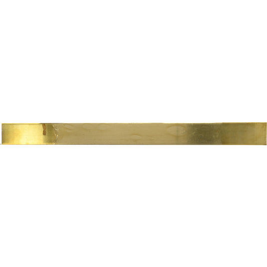 Select 8242 0.032 Inch Thick x 1 Inch Wide x 12 Inch Long, Brass Strip