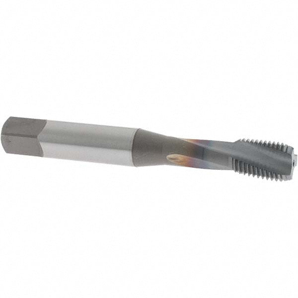 OSG 1704608 Spiral Flute Tap 3/8-24 UNF, 3 Flutes, Modified Bottoming, Powdered Metal, TICN Coated