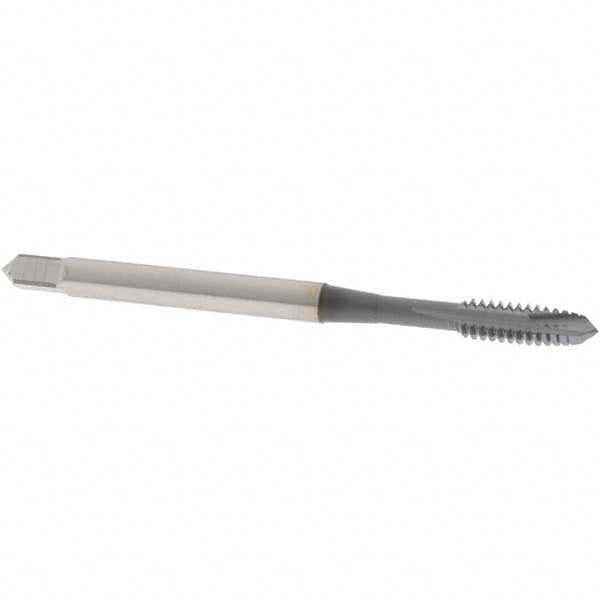 OSG 1730208 Spiral Point Tap #6-32 UNC, 2 Flutes, Plug, 2B Class of Fit, Vanadium High Speed Steel, TiCN Coated