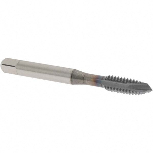 OSG 1730608 Spiral Point Tap 1/4-20 UNC, 3 Flutes, Plug, 3B Class of Fit, Vanadium High Speed Steel, TiCN Coated