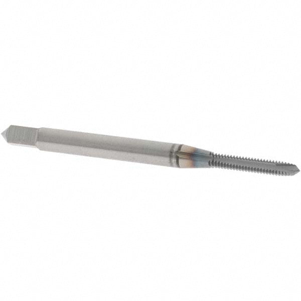 OSG 1734608 Spiral Point Tap #2-56 UNC, 2 Flutes, Plug, 2B Class of Fit, Vanadium High Speed Steel, TiCN Coated