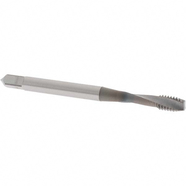 OSG 1752308 Spiral Flute Tap #8-32 UNC, 2 Flutes, Modified Bottoming, 2B Class of Fit, Powdered Metal, TICN Coated