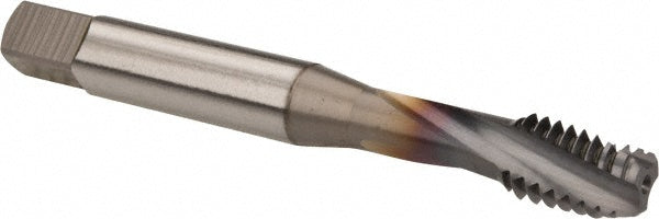 OSG 1752808 Spiral Flute Tap 5/16-18 UNC, 3 Flutes, Modified Bottoming, 3B Class of Fit, Powdered Metal, TICN Coated