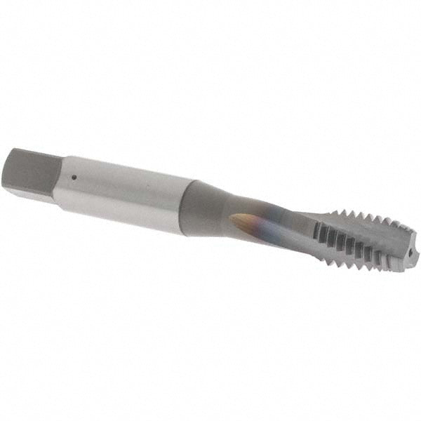 OSG 1753008 Spiral Flute Tap 3/8-16 UNC, 3 Flutes, Modified Bottoming, 3B Class of Fit, Powdered Metal, TICN Coated