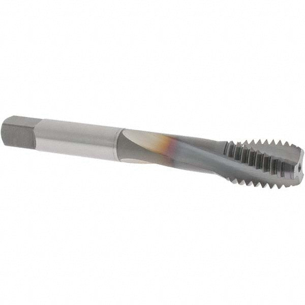 OSG 1753408 Spiral Flute Tap 1/2-13 UNC, 3 Flutes, Modified Bottoming, 3B Class of Fit, Powdered Metal, TICN Coated