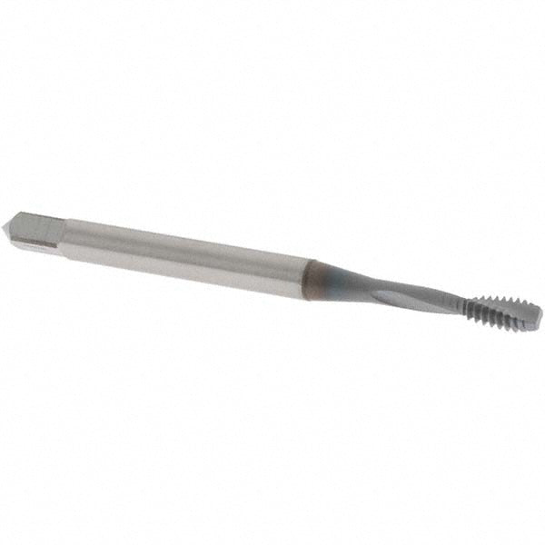 OSG 1754108 Spiral Flute Tap #4-40 UNC, 2 Flutes, Modified Bottoming, Powdered Metal, TICN Coated