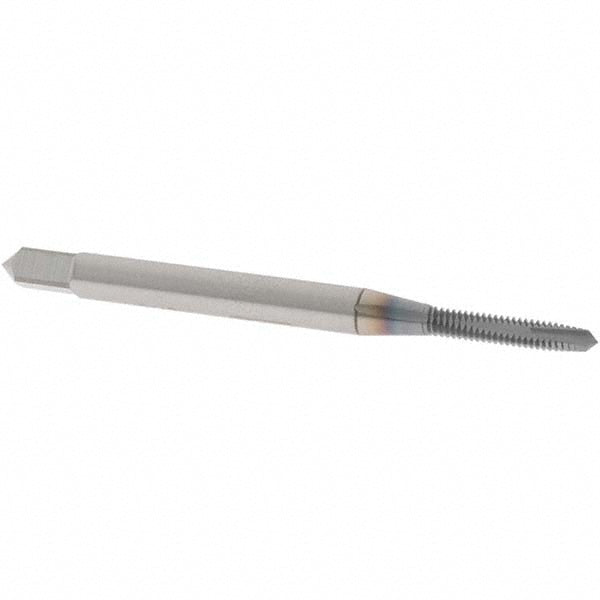 OSG 1759008 Spiral Point Tap #2-56 UNC, 2 Flutes, Plug Chamfer, 2B Class of Fit, Powdered Metal HSS, V Coated