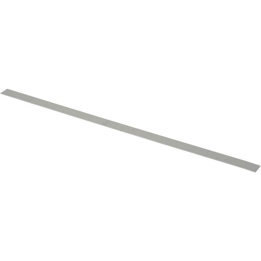 Select 87163 Stainless Steel Strips Stainless Steel Type 430 430  Thickness (Decimal Inch) 0.025in  Width (Inch) 1/2  Length (Inch) 12in 1.0ft