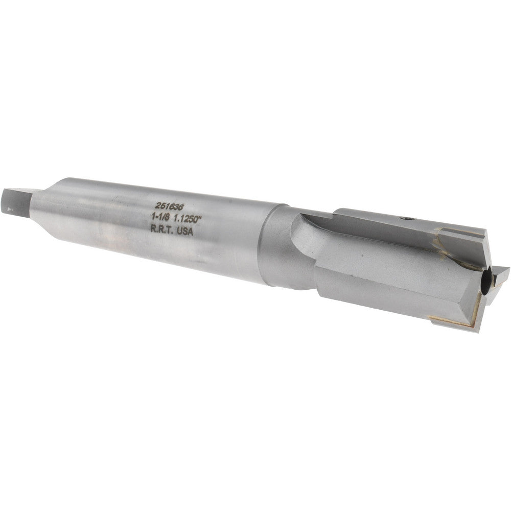 Rock River Tool Inc. 251636 1-1/8" Diam, 3 Flutes, Morse Taper Shank, Interchangeable Pilot Counterbore