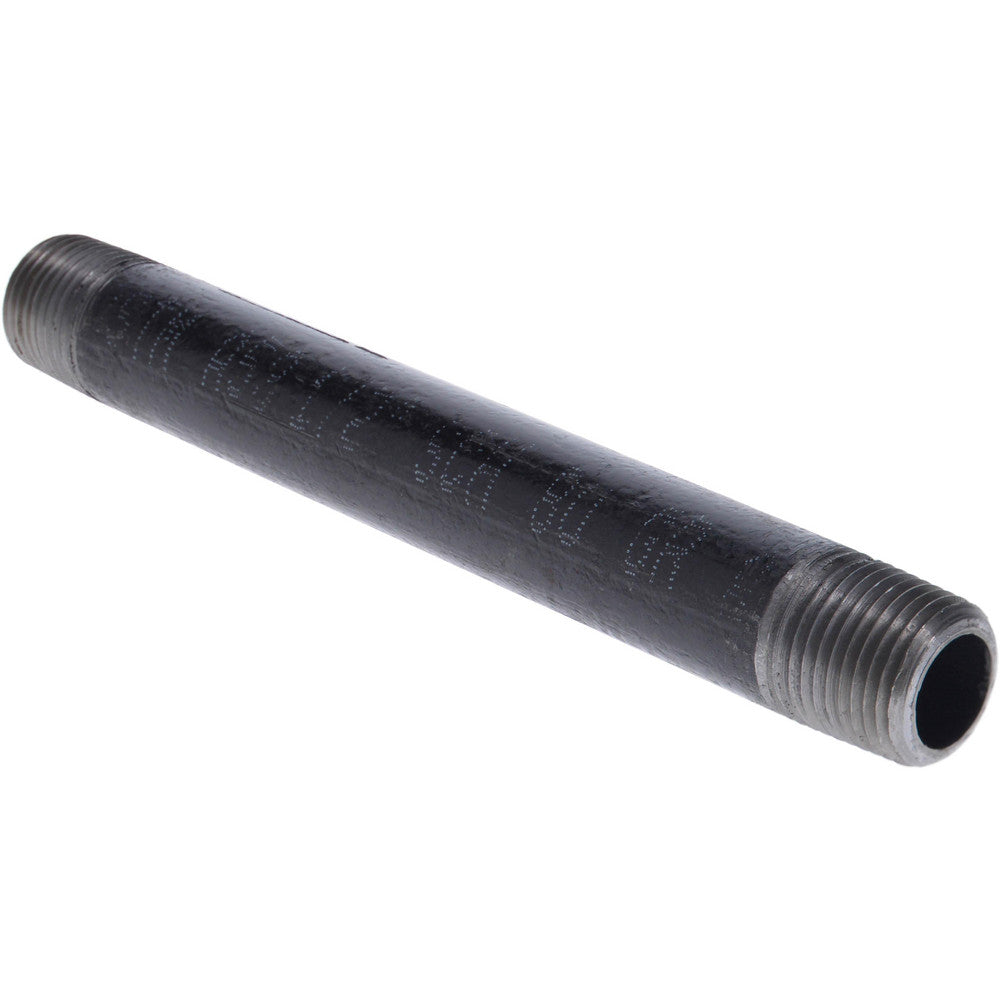 Anvil 0330516204 Black Pipe Nipple 1/2" Dia x 6-1/2" Long, Schedule 80