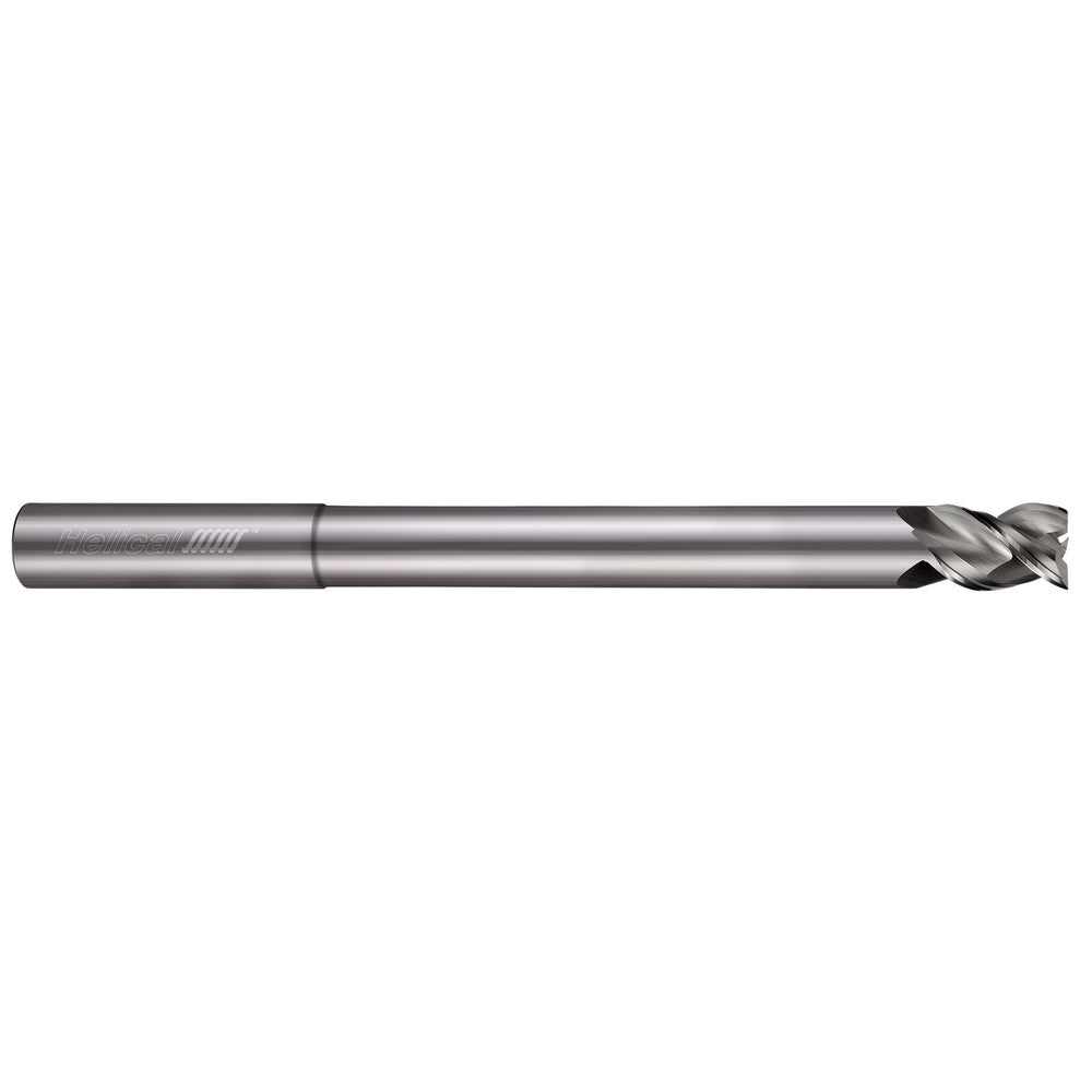Helical Solutions 19225 Square End Mill 3/8" Dia, 1/2" LOC, 3 Flute, Solid Carbide