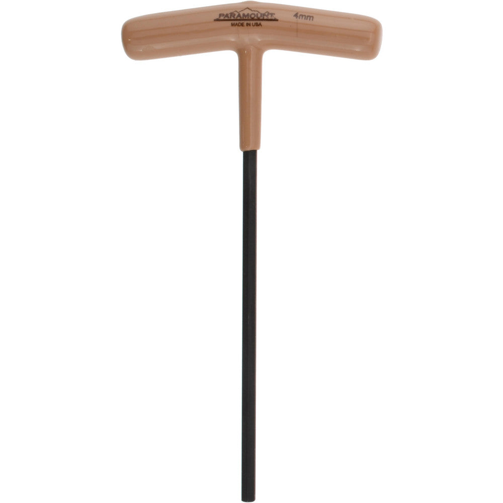 Paramount PAR35260 Hex Key 4.00 mm Hex, Hex End, T-Handle Cushion Grip