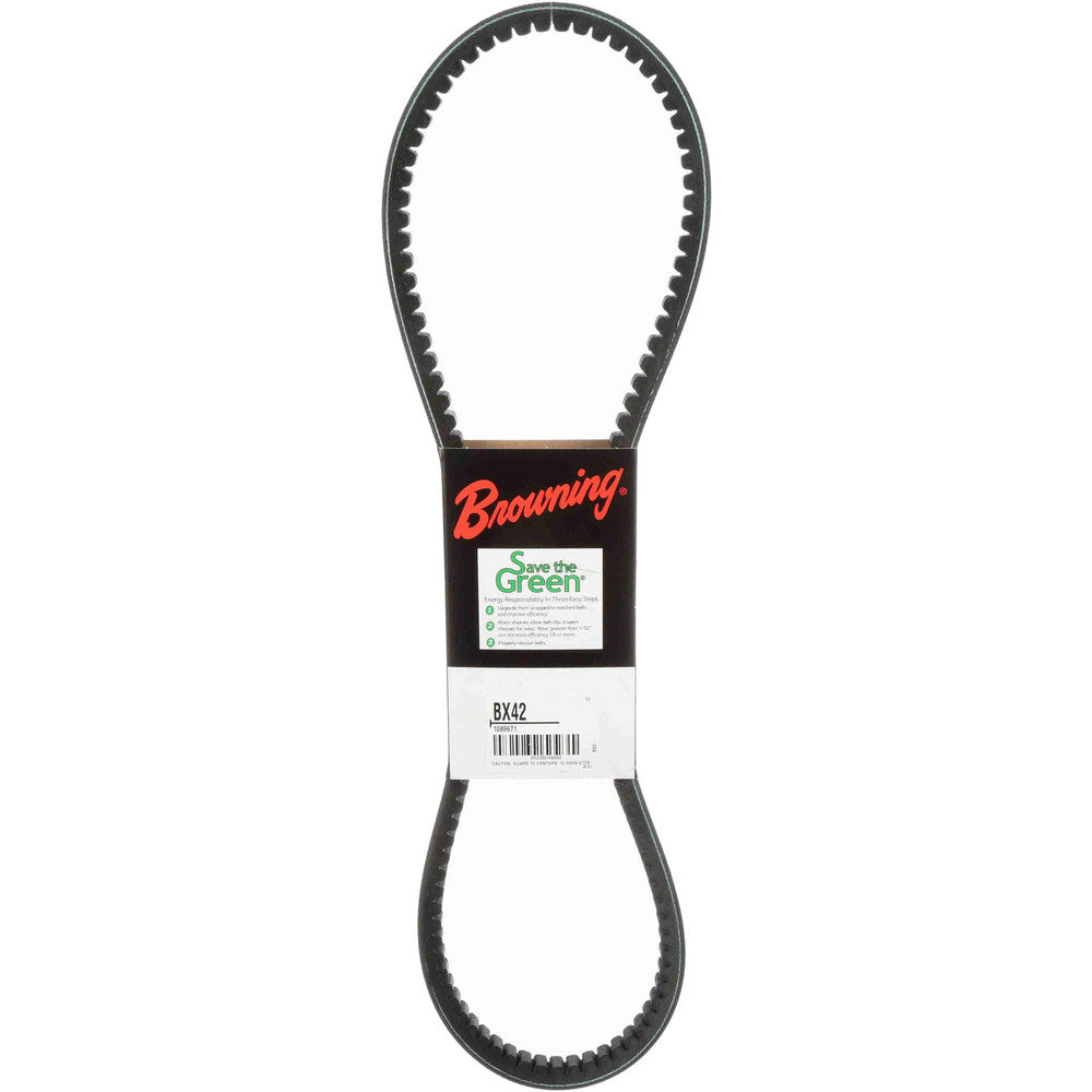 Browning 1089671 Cogged V-Belt Section BX, 45.0000" Outside Length, 21/32" Belt Width